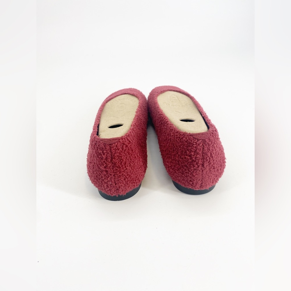 Vivaia Margot 2.0 Terry Knit Flats in Bordeaux Sz 39 - Picture 5 of 8